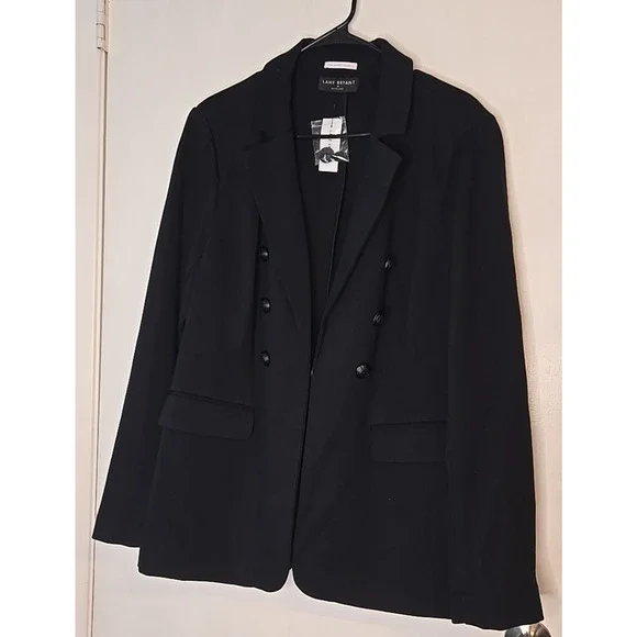 Lane Bryant The Bryant Blazer Women’s Size 18 Black Jacket Workwear - Picture 2 of 9
